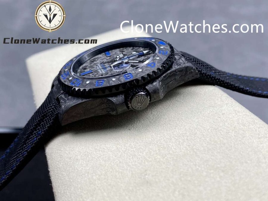 Modified Super Clone Watches 1:1 NTPT Rolex GMT Master Vintage Blue 3186 Movement - Image 6