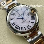 Cartier Super Clone Watches 1:1 Ballon Bleu de W6920070 Pink Mother-of-Pearl Dial 33mm - Image 2