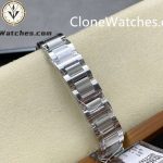 Cartier Super Clone Watches 1:1 Ballon Bleu de W4BB0024 Silver Dial Diamond Bezel 33mm - Image 9