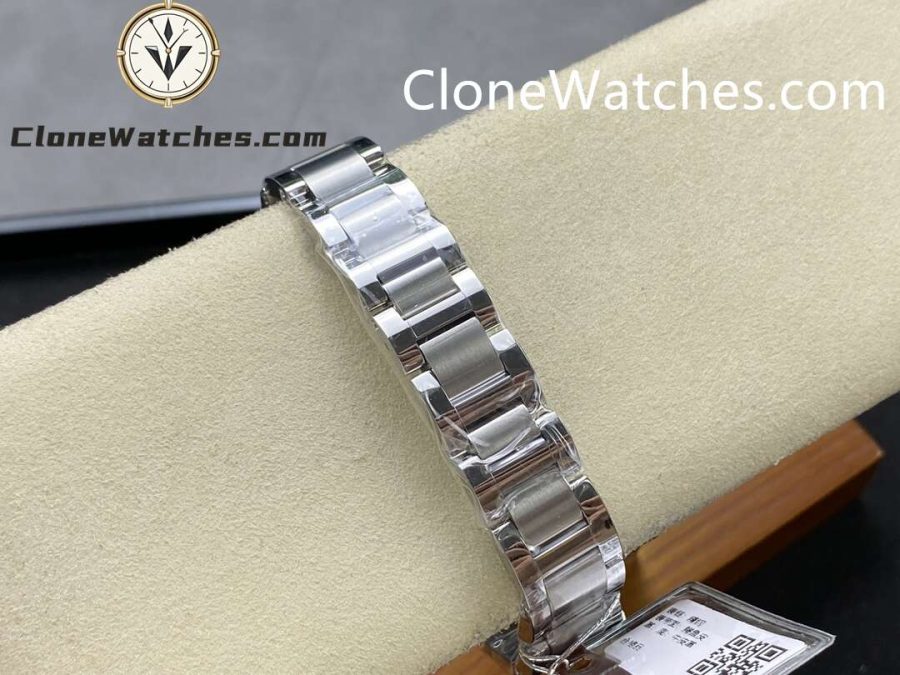 Cartier Super Clone Watches 1:1 Ballon Bleu de W4BB0024 Silver Dial Diamond Bezel 33mm - Image 9
