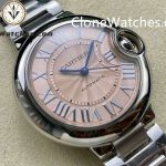 Cartier Super Clone Watches 1:1 Ballon Bleu de WSBB0068 Pink Dial Roman Scale 33mm - Image 2