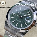 Rolex Super Clone Watches 1:1 DateJust Green Dial M126300 – 0021 Oyster 41MM 3235 Movement - Image 3