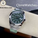 Rolex Super Clone Watches 1:1 DateJust Green Dial M126300 – 0021 Oyster 41MM 3235 Movement - Image 4