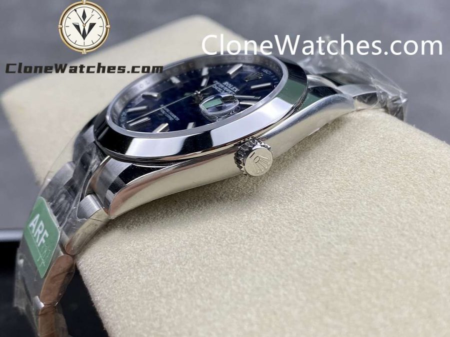 Rolex Super Clone Watches 1:1 DateJust Blue Dial M126300 - 0023 Oyster 41MM 3235 Movement - Image 6