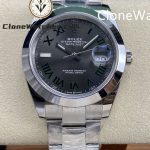 Super Clone Watches – Rolex DateJust Grey Roman Dial M126300 – 0013