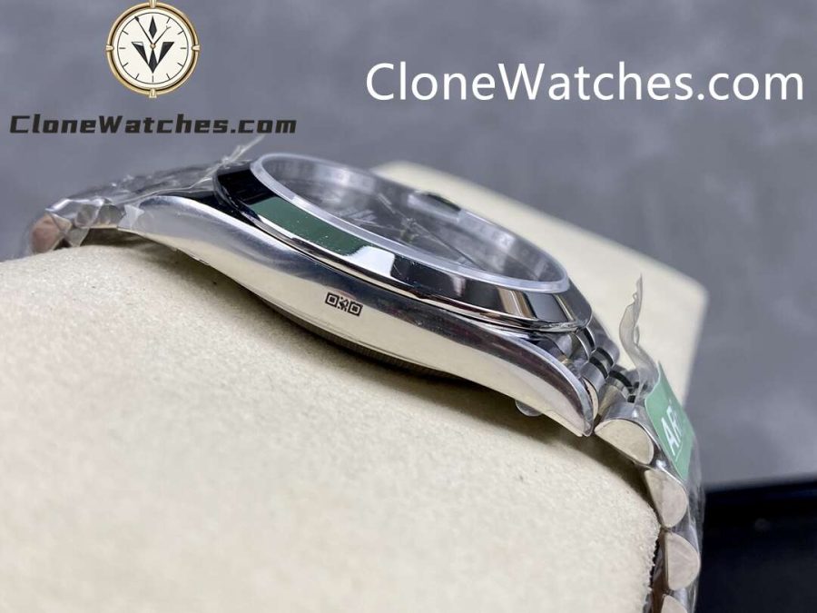 Rolex Super Clone Watches 1:1 DateJust Grey Roman Dial m126300-0014 Jubilee 41MM 3235 Movement - Image 5