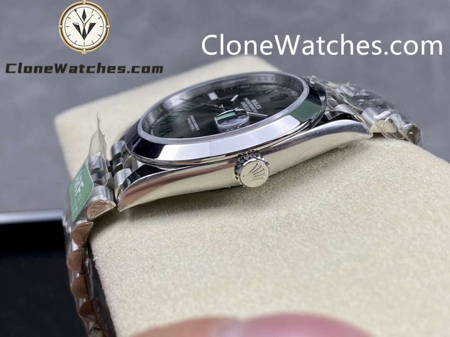Rolex Super Clone Watches 1:1 DateJust Grey Roman Dial m126300-0014 Jubilee 41MM 3235 Movement - Image 6