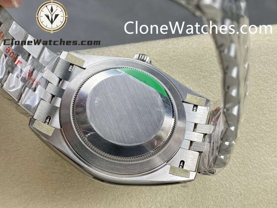 Rolex Super Clone Watches 1:1 DateJust Grey Roman Dial m126300-0014 Jubilee 41MM 3235 Movement - Image 7