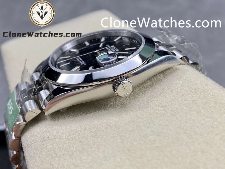 Rolex Super Clone Watches 1:1 DateJust Black Dial m126300-0012 Jubilee 41MM 3235 Movement - Image 6
