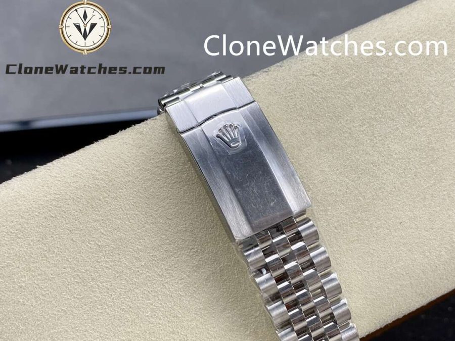 Rolex Super Clone Watches 1:1 DateJust Silver Dial m126300-0008 Jubilee 41MM 3235 Movement - Image 8