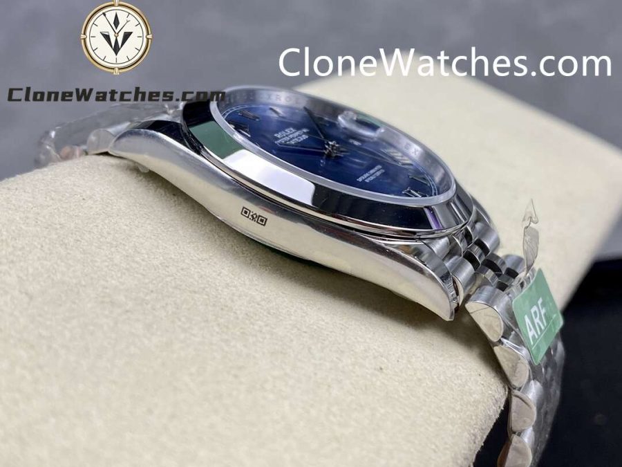 Rolex Super Clone Watches 1:1 DateJust Blue Roman Dial m126300-0018 Jubilee 41MM 3235 Movement - Image 5