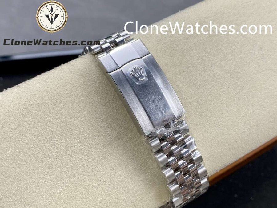 Rolex Super Clone Watches 1:1 DateJust Blue Roman Dial m126300-0018 Jubilee 41MM 3235 Movement - Image 8