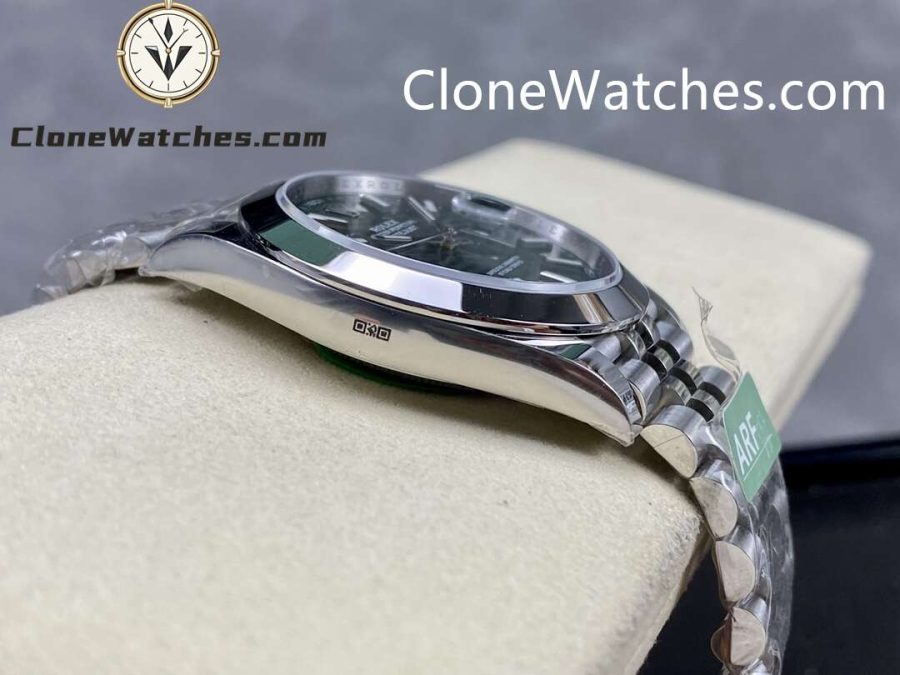 Rolex Super Clone Watches 1:1 DateJust Green Fluted Dial m126300-0021 Jubilee 41MM 3235 Movement - Image 5