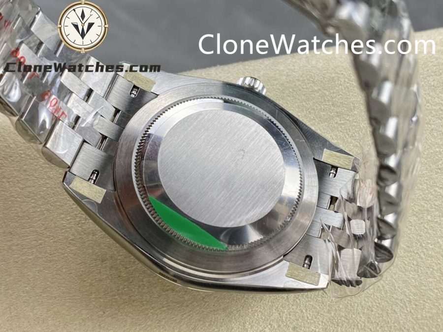 Rolex Super Clone Watches 1:1 DateJust Green Fluted Dial m126300-0021 Jubilee 41MM 3235 Movement - Image 7