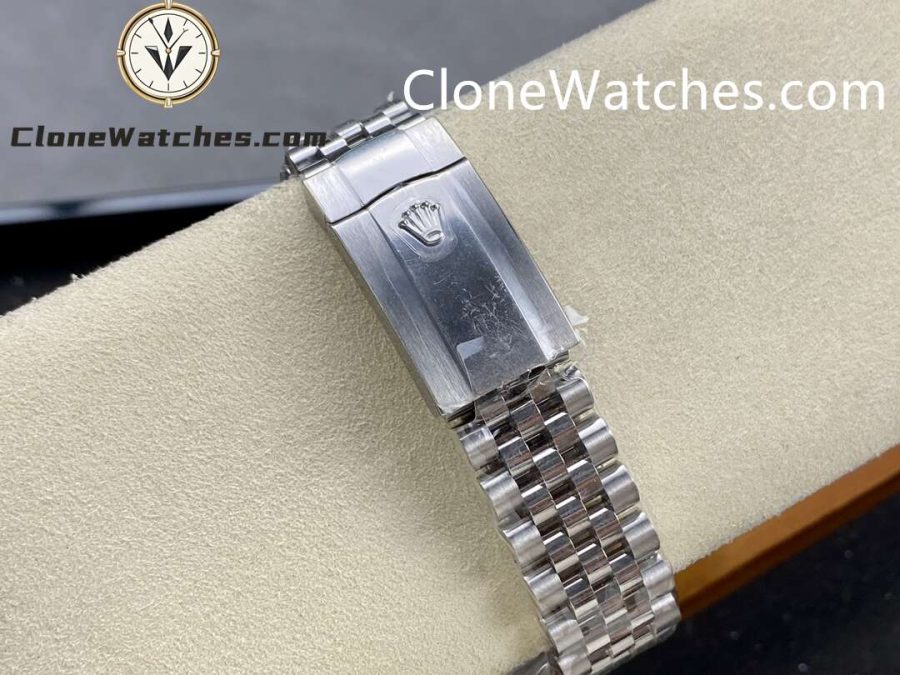 Rolex Super Clone Watches 1:1 DateJust Green Fluted Dial m126300-0021 Jubilee 41MM 3235 Movement - Image 8