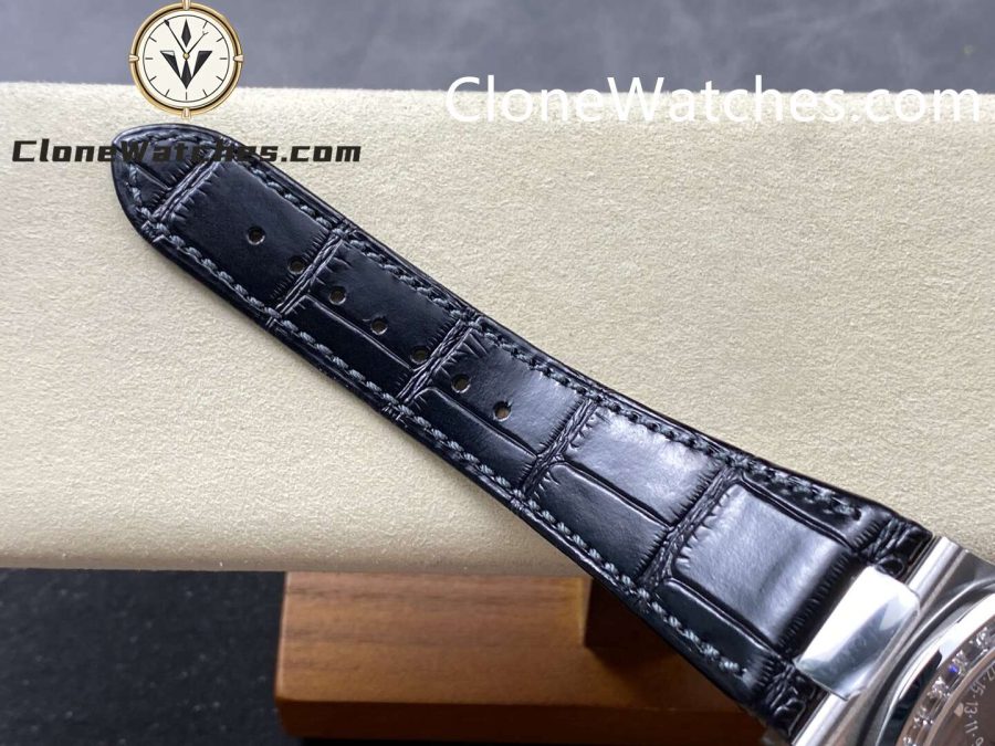 Patek Philippe Super Clone Watches 1:1 Nautilus 5712 Gray Dial Diamond Bezel - Image 6