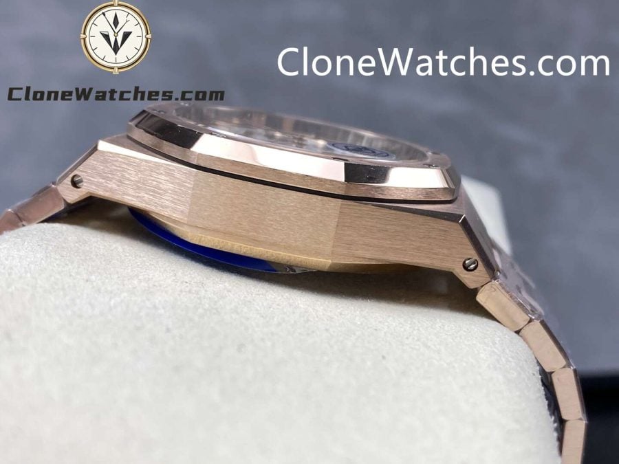Audemars Piguet Super Clone Watches 1:1 Royal Oak Rose Gold 26240 White Dial - Image 6