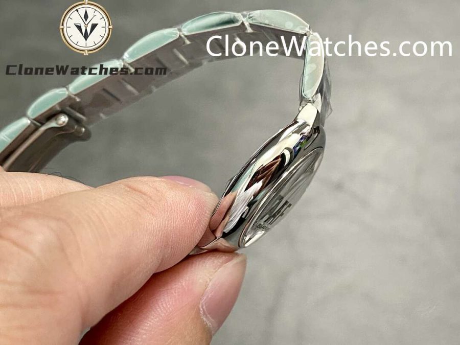Cartier Super Clone Watches 1:1 Ballon Bleu de WE902073 Silver Plated Dial 28mm - Image 5