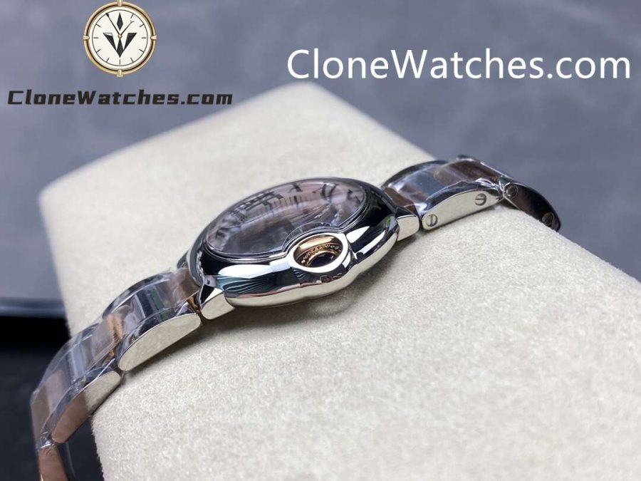 Cartier Super Clone Watches 1:1 Ballon Bleu de W6920034 Mother-of-pearl Dial 28mm - Image 7
