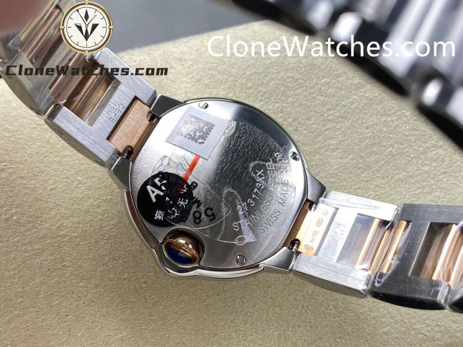 Cartier Super Clone Watches 1:1 Ballon Bleu de W6920034 Mother-of-pearl Dial 28mm - Image 8