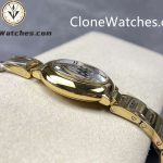 Cartier Super Clone Watches 1:1 Ballon Bleu de 18K Gold W69001Z2 Silver Dial 28mm - Image 8