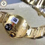 Cartier Super Clone Watches 1:1 Ballon Bleu de 18K Gold W69001Z2 Silver Dial 28mm - Image 2