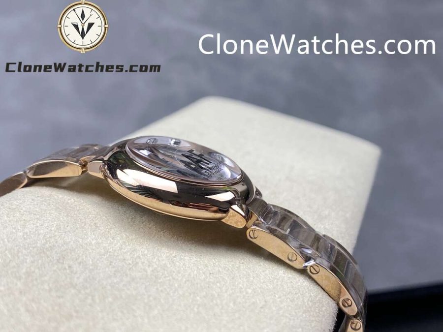 Cartier Super Clone Watches 1:1 Ballon Bleu de Rose Gold WJBB0016 Silver Dial 28mm - Image 3