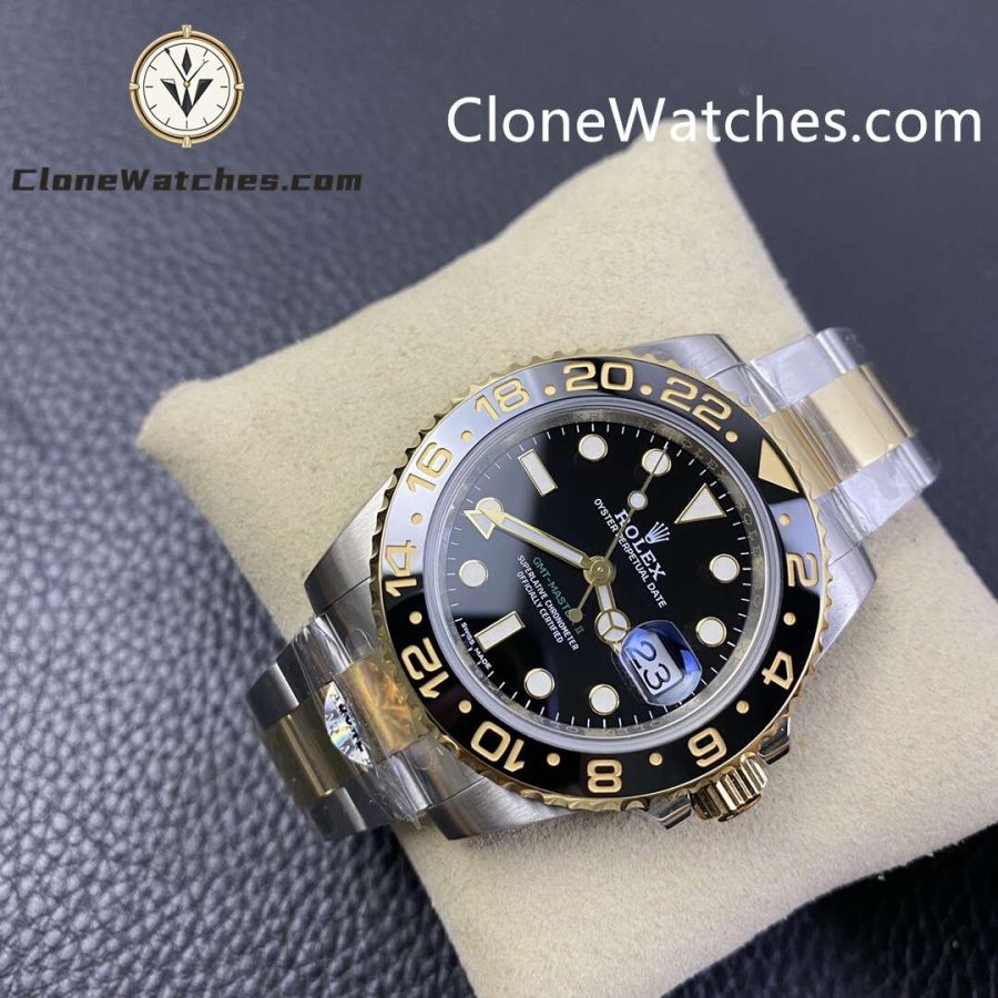 Rolex Super Clone Watches 1:1 GMT Master  II 116713-LN-78203 Oyster 3186 Movement - Image 5