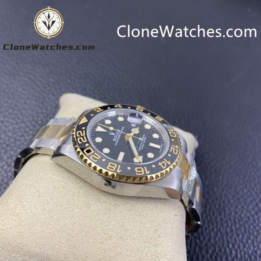 Rolex Super Clone Watches 1:1 GMT Master  II 116713-LN-78203 Oyster 3186 Movement - Image 6