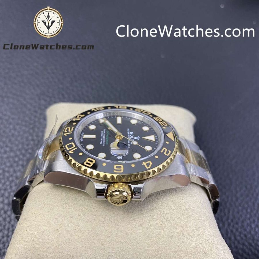 Rolex Super Clone Watches 1:1 GMT Master  II 116713-LN-78203 Oyster 3186 Movement - Image 7