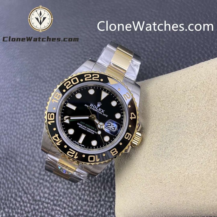 Rolex Super Clone Watches 1:1 GMT Master  II 116713-LN-78203 Oyster 3186 Movement - Image 4