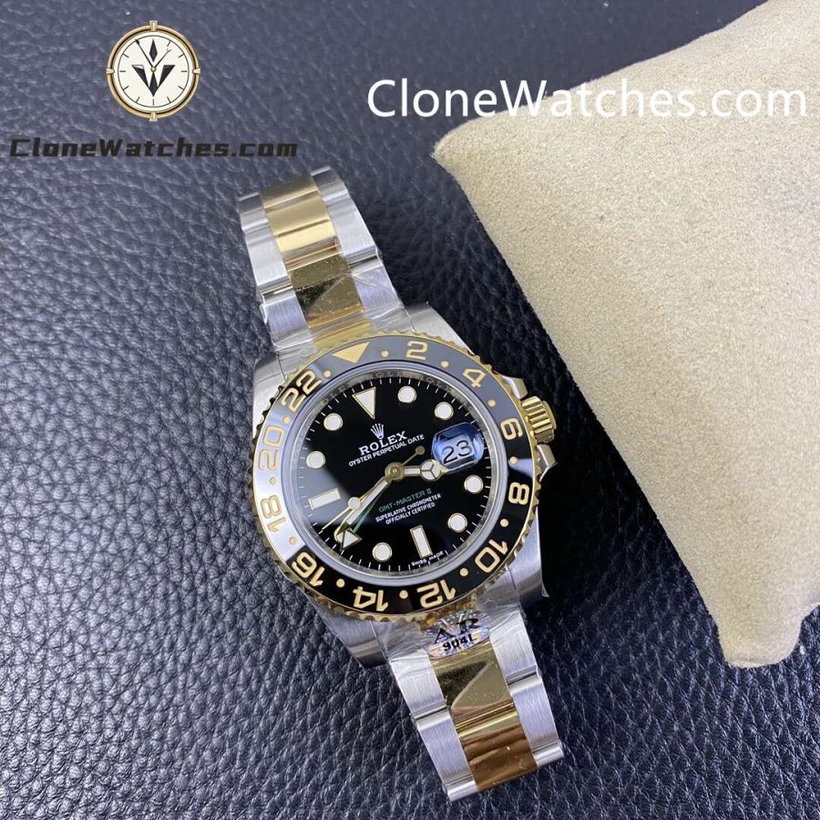 Rolex Super Clone Watches 1:1 GMT Master  II 116713-LN-78203 Oyster 3186 Movement - Image 3
