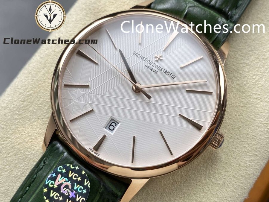 Vacheron Constantin Super Clone Watches 1:1 Patrimony 85180/000R-H116 White Dial - Image 3