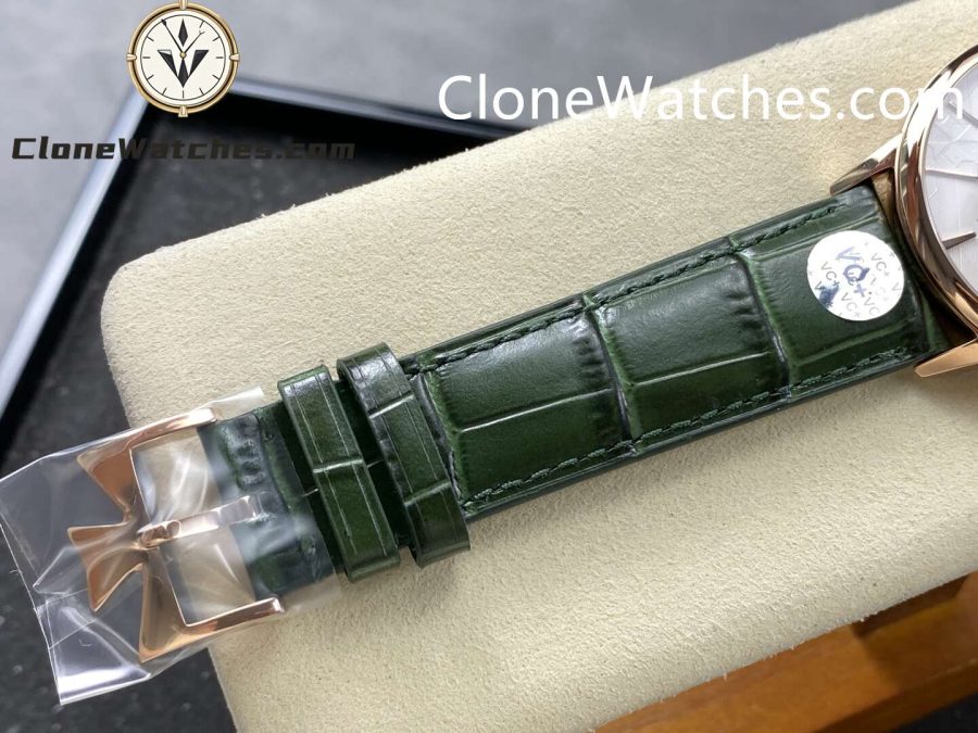 Vacheron Constantin Super Clone Watches 1:1 Patrimony 85180/000R-H116 White Dial - Image 8