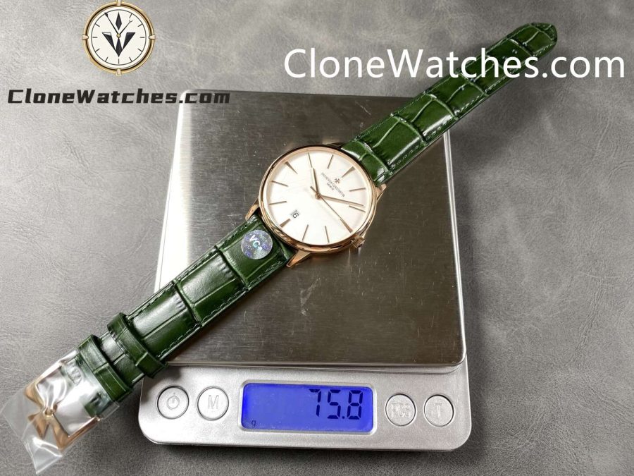 Vacheron Constantin Super Clone Watches 1:1 Patrimony 85180/000R-H116 White Dial - Image 10