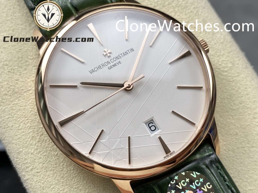 Vacheron Constantin Super Clone Watches 1:1 Patrimony 85180/000R-H116 White Dial - Image 2