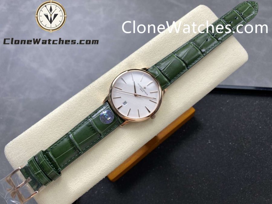 Vacheron Constantin Super Clone Watches 1:1 Patrimony 85180/000R-H116 White Dial - Image 4