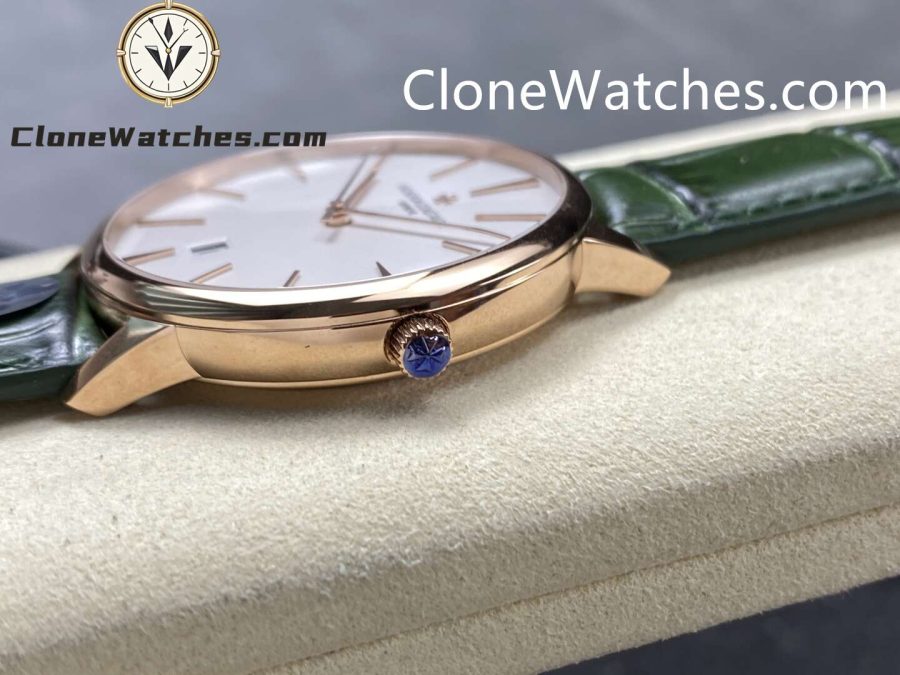 Vacheron Constantin Super Clone Watches 1:1 Patrimony 85180/000R-H116 White Dial - Image 5