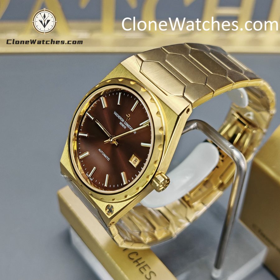 Vacheron Constantin Super Clone Watches 1:1 Historiques “222” Brown Dial - Image 3