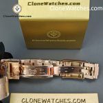 Rolex Super Clone Watches 1:1 Daytona Rose Gold Brown Dial M126505-0005 4131 Movement - Image 11