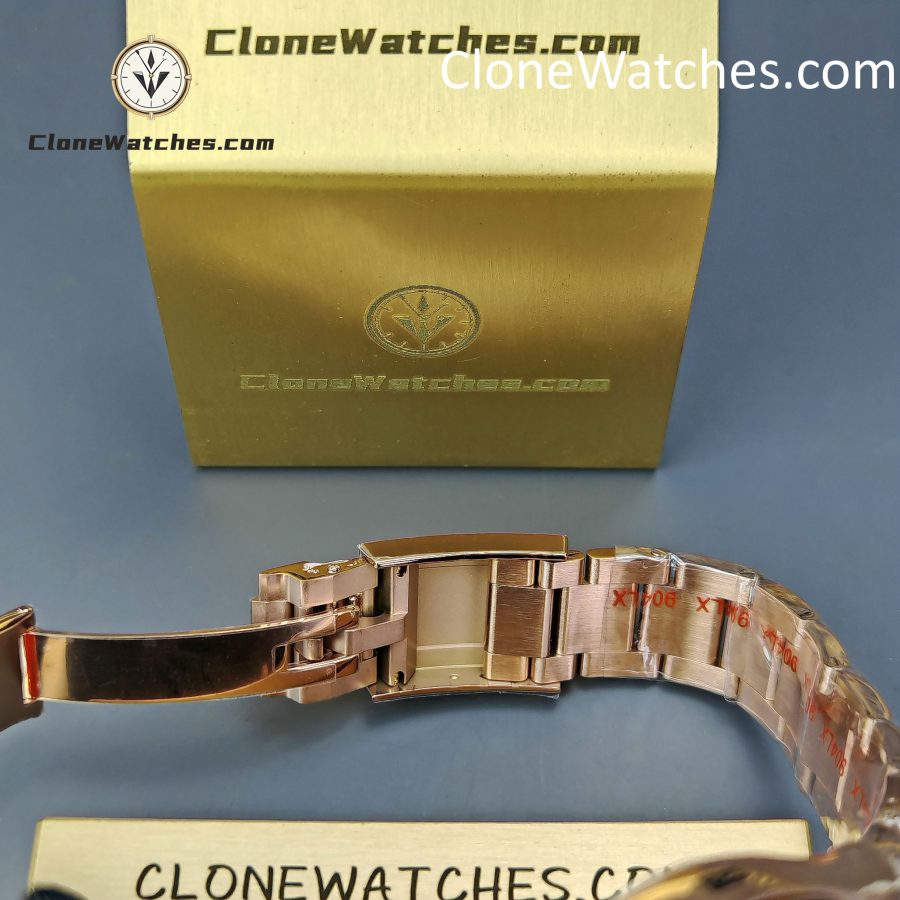 Rolex Super Clone Watches 1:1 Daytona Rose Gold Brown Dial M126505-0005 4131 Movement - Image 12