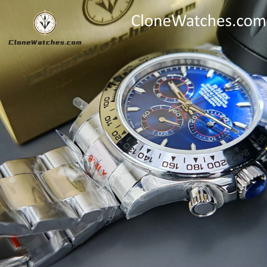 Rolex Super Clone Watches 1:1 Daytona Blue Dial M126509-0005 4131 Movement - Image 15