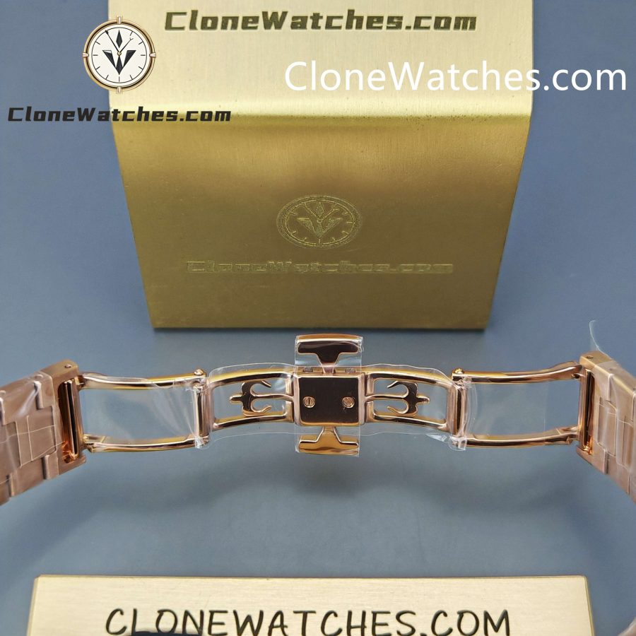 Patek Philippe Super Clone Watches 1:1 CUBITUS Rose Gold 7128/1R-001 Brown Dial - Image 12