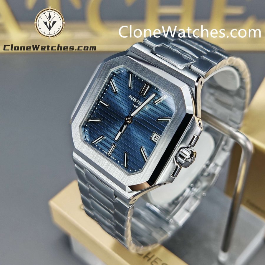 Patek Philippe Super Clone Watches 1:1 CUBITUS 7128/1G-001 Blue Dial - Image 3