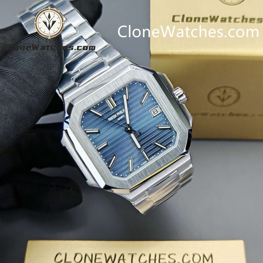 Patek Philippe Super Clone Watches 1:1 CUBITUS 7128/1G-001 Blue Dial - Image 6
