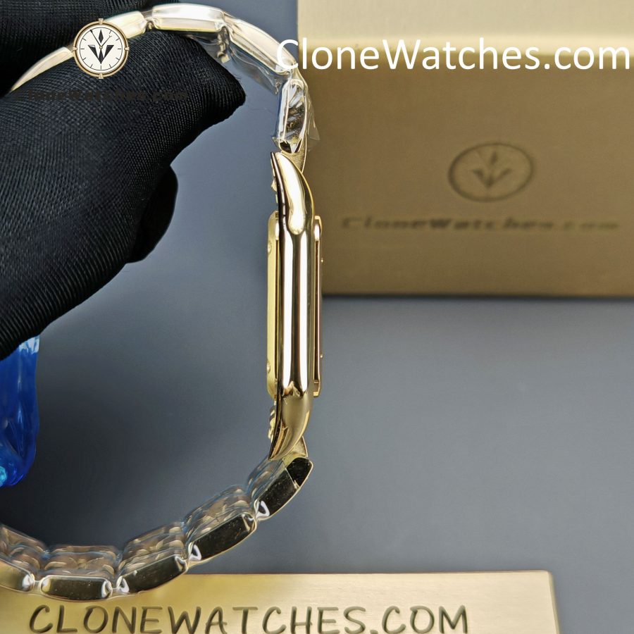 Cartier Super Clone Watches 1:1 PANTHÈRE DE CARTIER White Dial 27mm x37mm WGPN0009 - Image 7
