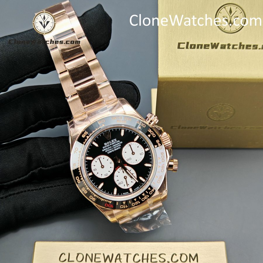 Rolex Super Clone Watches 1:1 Le Mans Daytona 100 Years Anniversary Rose Gold 4132 Movement - Image 5