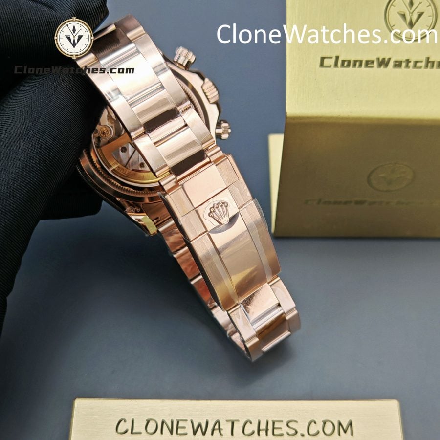 Rolex Super Clone Watches 1:1 Le Mans Daytona 100 Years Anniversary Rose Gold 4132 Movement - Image 7