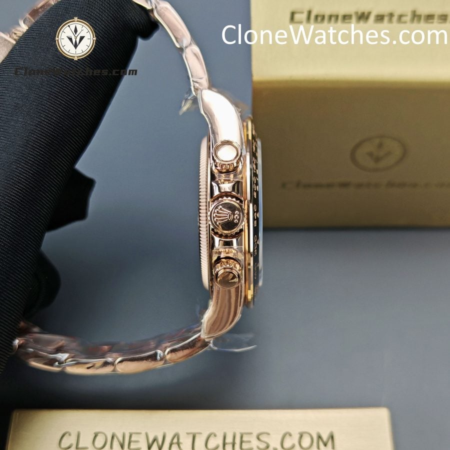 Rolex Super Clone Watches 1:1 Le Mans Daytona 100 Years Anniversary Rose Gold 4132 Movement - Image 8