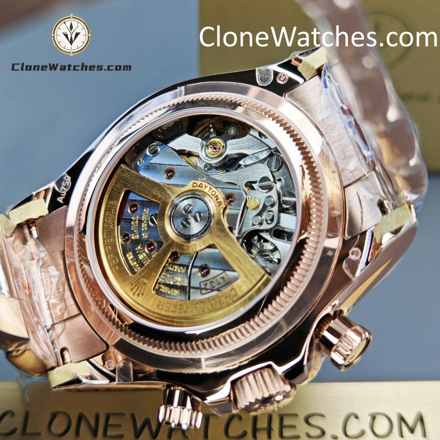 Rolex Super Clone Watches 1:1 Le Mans Daytona 100 Years Anniversary Rose Gold 4132 Movement - Image 12